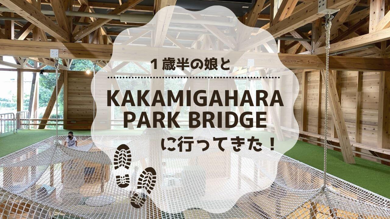 １歳半の娘とKAKAMIGAHARA PARK BRIDGEに行ってきた！